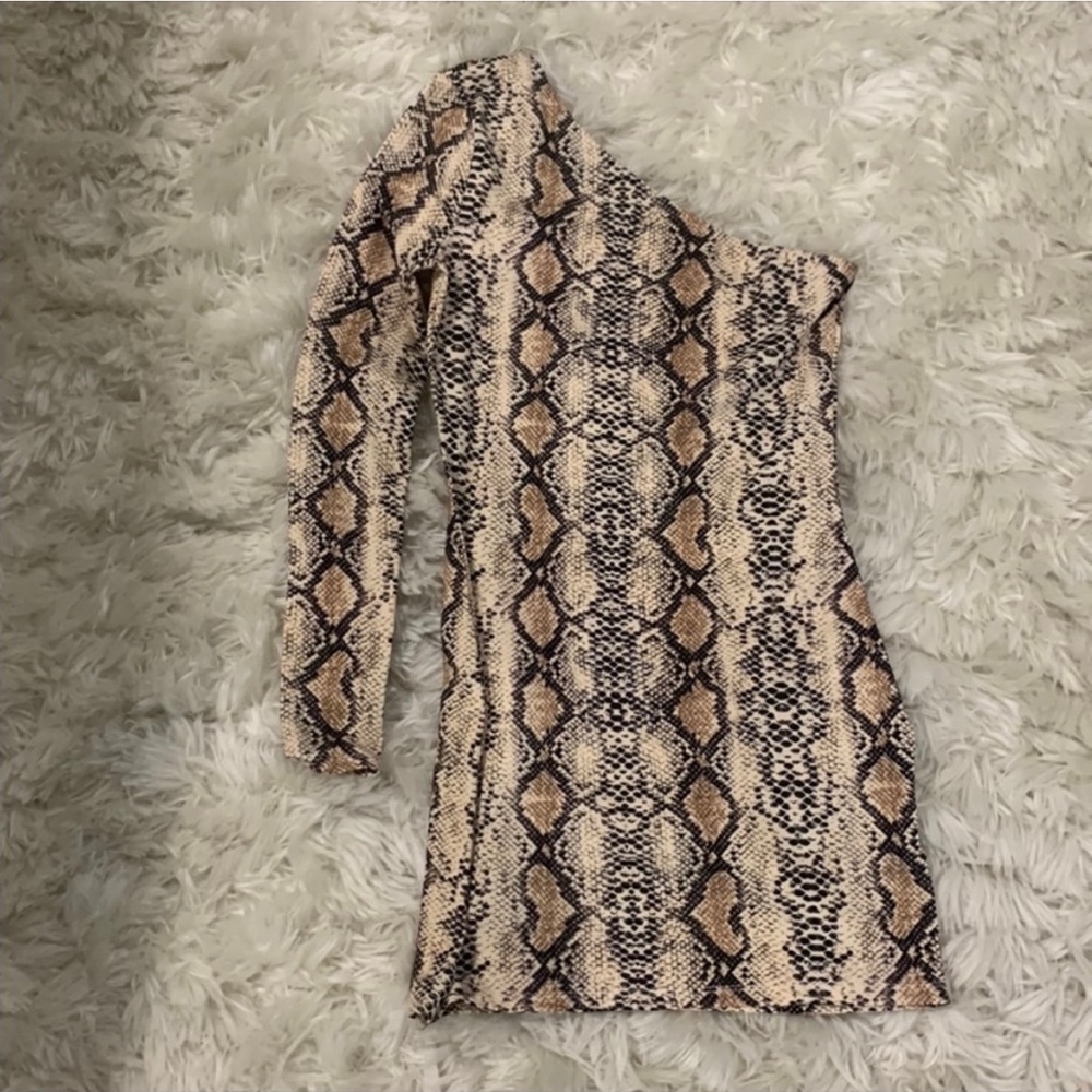 Animal print worn once